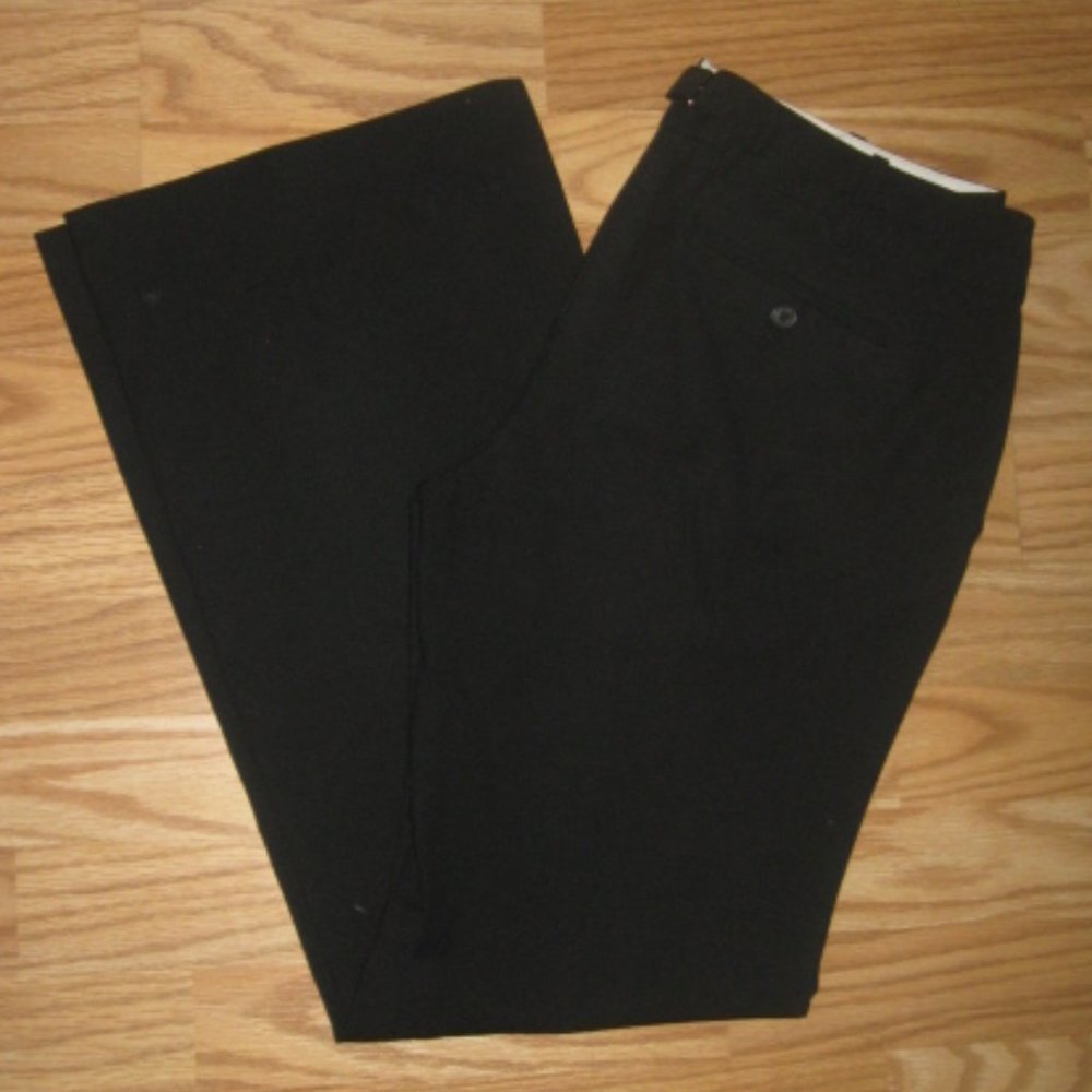 Ann Taylor LOFT marisa Black Trousers
